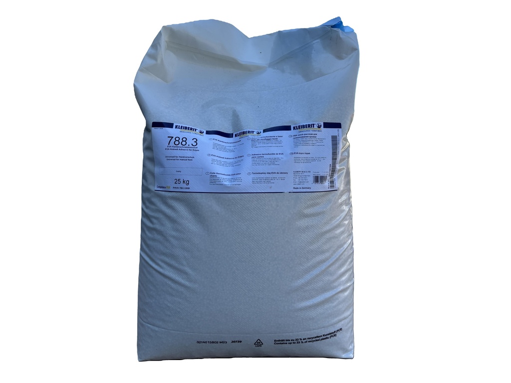 788.3  Adhesive EVA Hotmelt Edgebanding -IVORY-granules-25 kg 