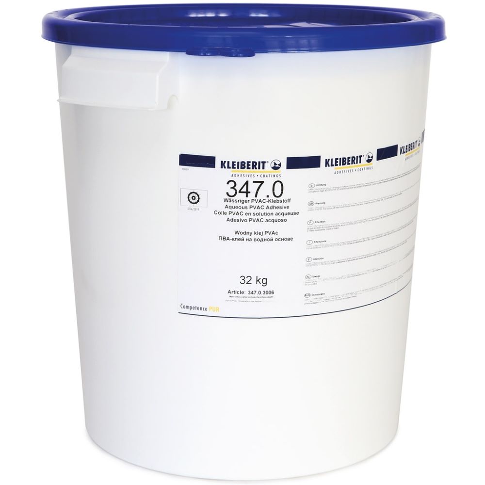 347.0  PVAC Ragasztó  rendkívül gyors kötéssel D2 - 32 kg