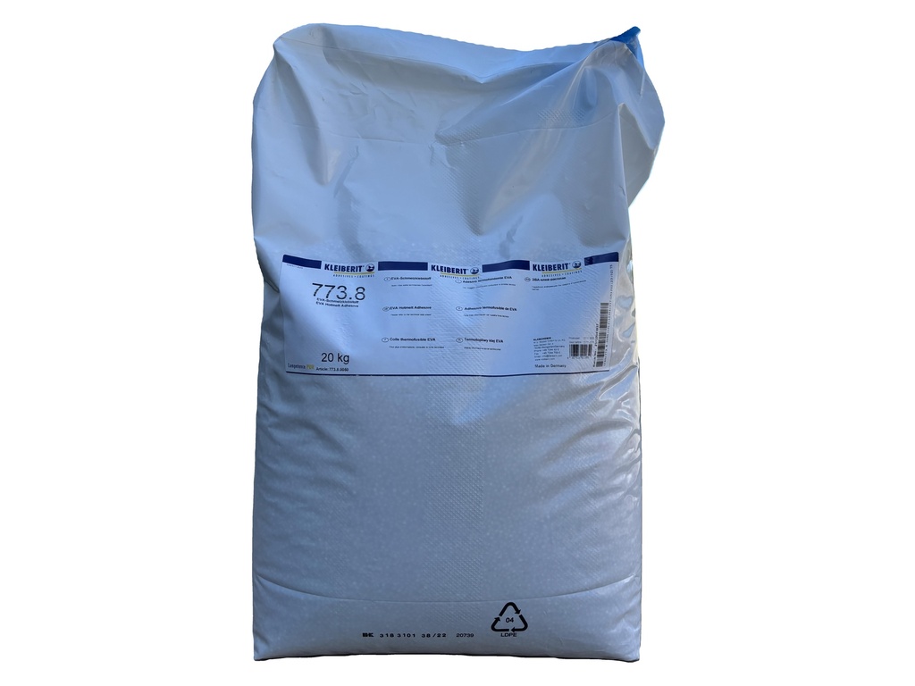 773.8 Adeziv EVA Hotmelt  pentru  Cantuire  granule  -transparente-20 kg