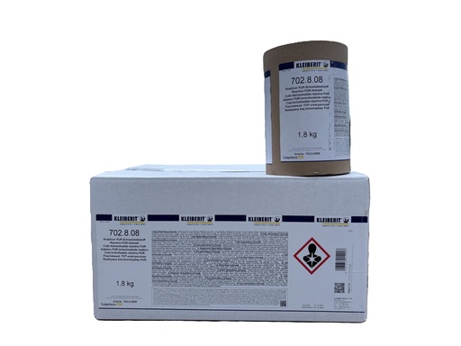 702.8 Adeziv hotmelt pentru caserare profile interioare - 10.8 Kg (6 x 1,8kg /bax) 